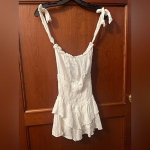 Blue Life Planet Blue White Romper / Dress